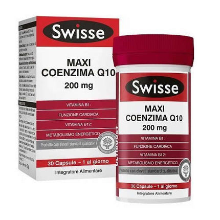 SWISSE MAXI COENZIMA Q10 200 MG 30 CAPSULE