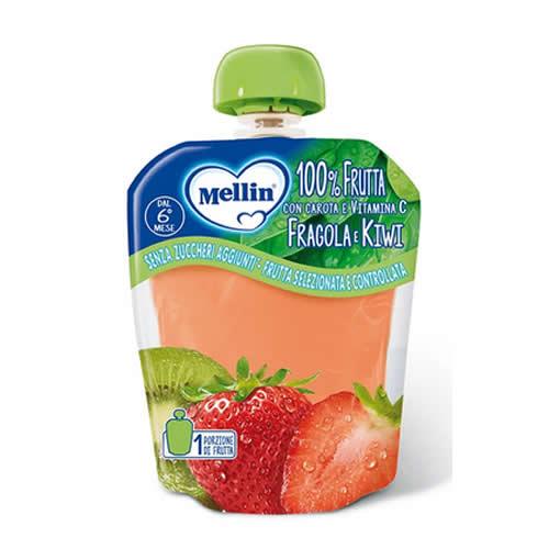 MELLIN POUCH FRAGOLA KIWI 90 G - Farmaspeed