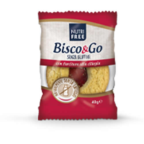 NUTRIFREE BISCO&GO CON FARCITURA ALLA CILIEGIA 40 G