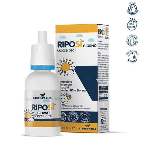 RIPOSI' GIORNO GOCCE ORALI 30 ML