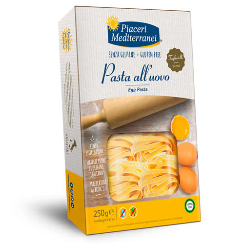 PIACERI MEDITERRANEI TAGLIATELLE UOVO 250 G
