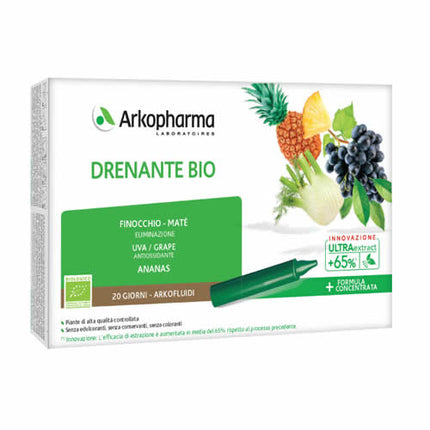 ARKOFLUIDI DRAINING BIO 20 VIALS