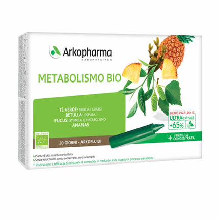 ARKOFLUIDI METABOLISMO BIO 20 FIALE