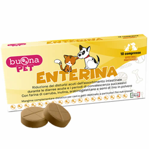 BUONAPET ENTERINA 10 COMPRESSE