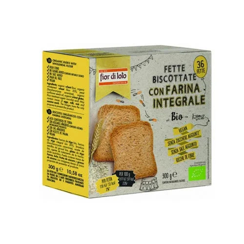 FETTE BISCOTTATE INTEGRALI FRUMENTO - Farmaspeed
