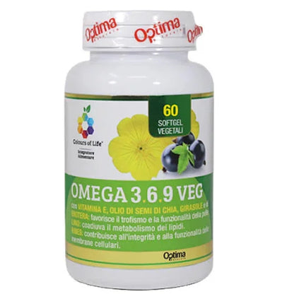 COLOURS OF LIFE OMEGA 3-6-9 VEG 60 SOFT GEL - Farmaspeed