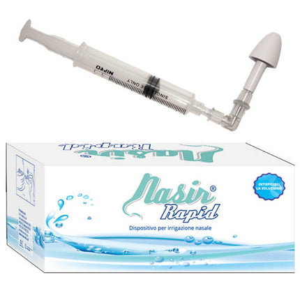 NASIR RAPID 1 EROGATORE RAPID + 1 SIRINGA 60 ML + 2 SACCHE 500 ML