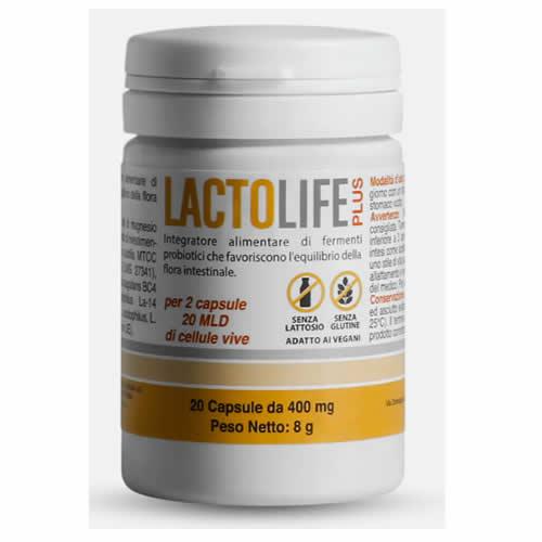 LACTOLIFE PLUS 20 CAPSULE NUOVA FORMULA - Farmaspeed