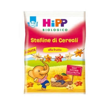 HIPP BIO STELLINE DI CEREALI ALLA FRUTTA 30 G - Farmaspeed