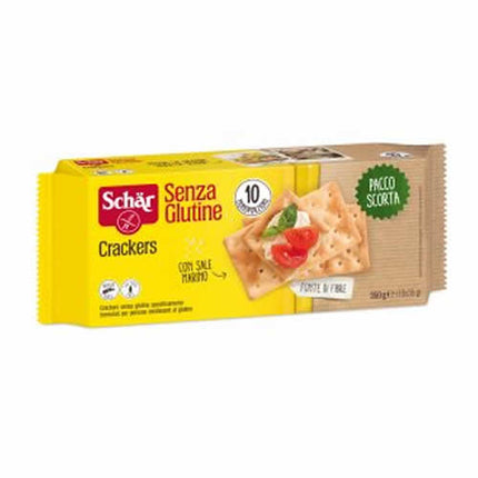 SCHAR CRACKERS SENZA LATTOSIO PACCO SCORTA 10 MONOPORZIONI DA 35 G