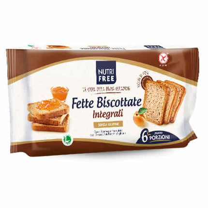 NUTRIFREE FETTE BISCOTTATE INTEGRALI 225 G