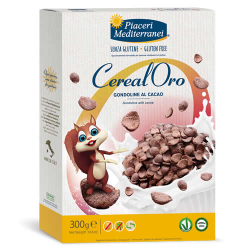 MEDITERRANEAN PLEASURES CEREALORO GONDOLINE COCOA 300 G
