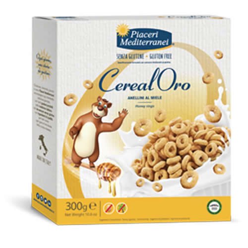 MEDITERRANEAN PLEASURES CEREALORO ANELLINI HONEY 300 G