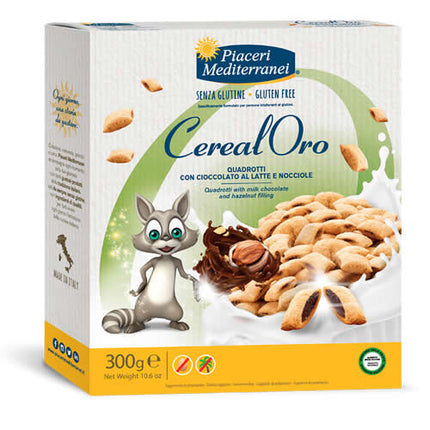 MEDITERRANEAN PLEASURES CEREALORO SQUARES 300 G