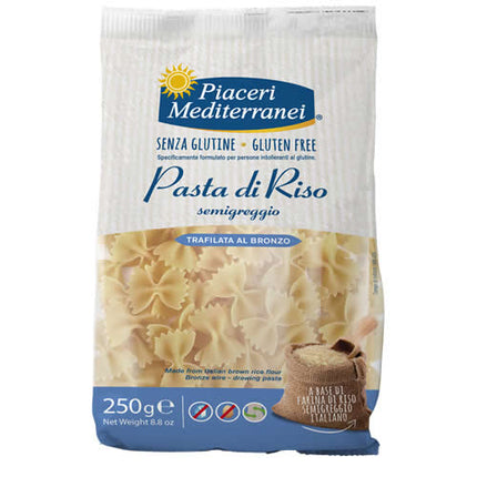 PIACERI MEDITERRANEI PASTA RISO FARFALLE 250 G