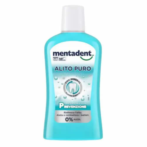 MENTADENT PURE BREATH MOUTHWASH 500 ML