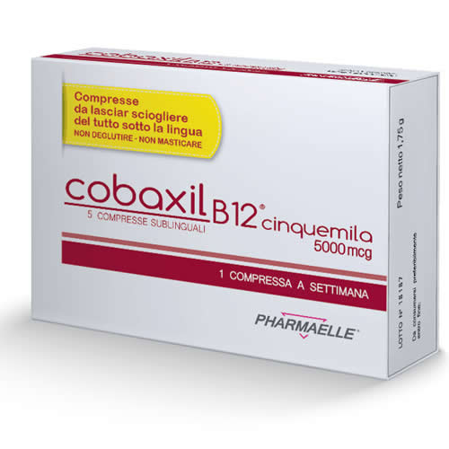 COBAXIL B12 5000MCG 5 SUBLINGUAL TABLETS