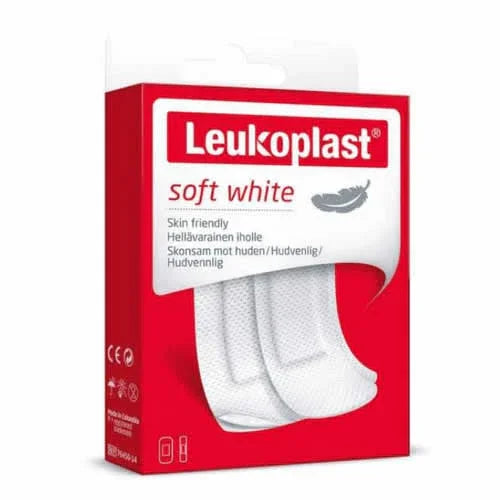 LEUKOPLAST SOFT WHITE 20 PEZZI ASSORTITI - Farmaspeed