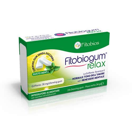 FITOBIOGUM RELAX 24 CHEWING GUM - Farmaspeed