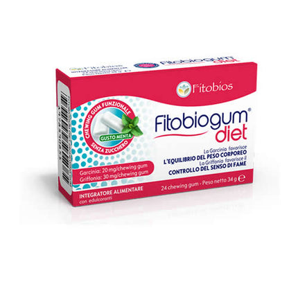 FITOBIOGUM DIET 24 CHEWING GUM
