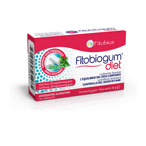 FITOBIOGUM DIET 24 CHEWING GUM
