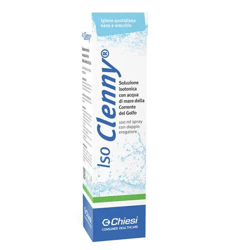 ISO CLENNY SOLUZIONE ISOTONICA BIOMARINA SPRAY DOPPIO EROGATORE 100 ML - Farmaspeed