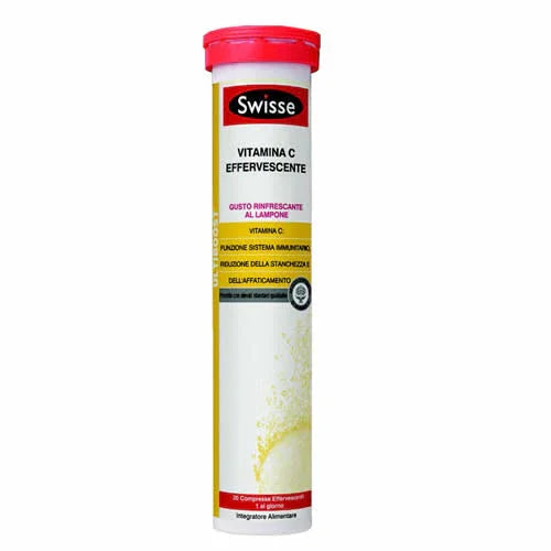 SWISSE VITAMINA C EFFERVESCENTE 20 COMPRESSE - Farmaspeed