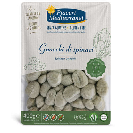 MEDITERRANEAN PLEASURES SPINACH GNOCCHI 400 G
