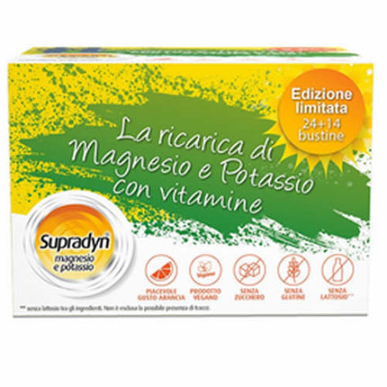 SUPRADYN MAGNESIUM POTASSIUM LIMITED EDITION 14 + 24 SACHETS