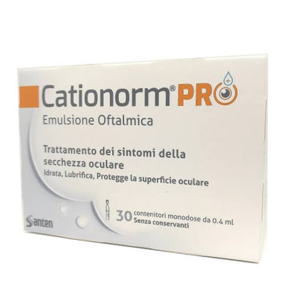 CATIONORM PRO UD 30 SINGLE-DOSE VIALS OF 0.4 ML