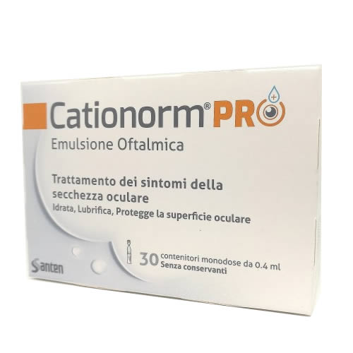 CATIONORM PRO UD 30 SINGLE-DOSE VIALS OF 0.4 ML