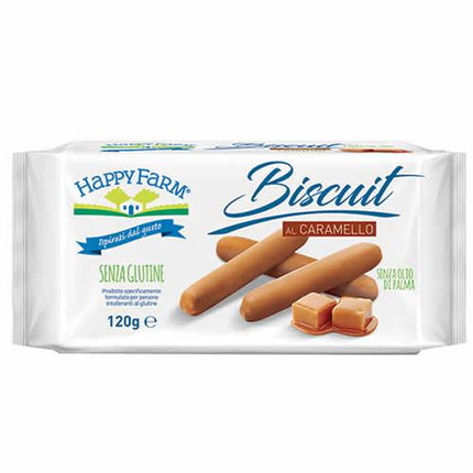 HAPPY FARM BISCUIT CARAMELLO 120 G - Farmaspeed