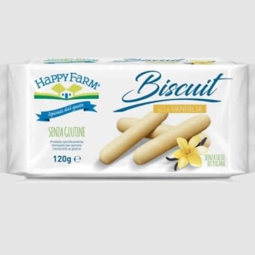 HAPPY FARM BISCUIT VANIGLIA 120 G - Farmaspeed
