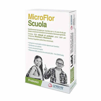 MICROFLOR SCUOLA 30 CAPSULE MASTICABILI