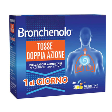 BRONCHENOLO TOSSE DOPPIA AZIONE 10 BUSTINE