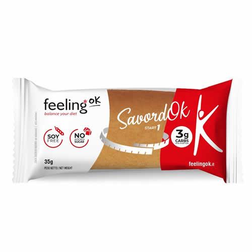 FEELING OK SAVOIARDO VANIGLIA-LIMONE 35 G - Farmaspeed