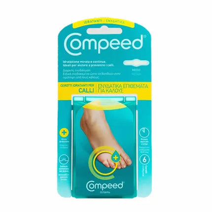 COMPEED CEROTTI PER CALLI IDRATANTI 6 PEZZI - Farmaspeed
