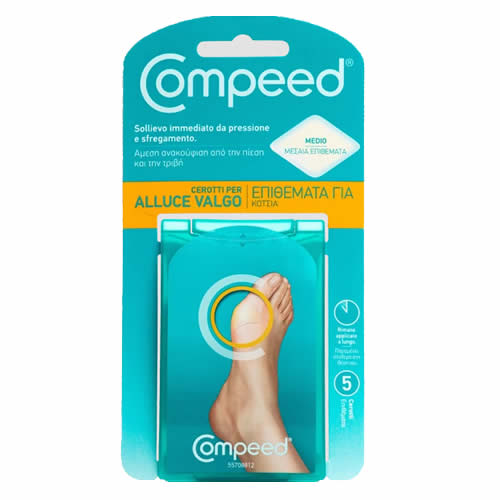 COMPEED CEROTTI PER ALLUCE VALGO 5 PEZZI