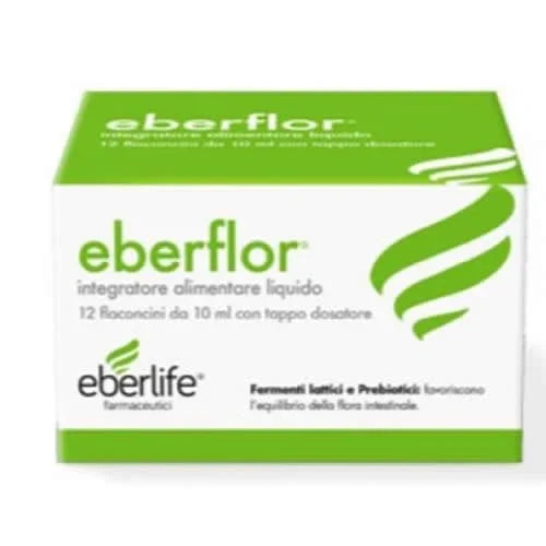 EBERFLOR 12 FLACONCINI DA 10 ML - Farmaspeed