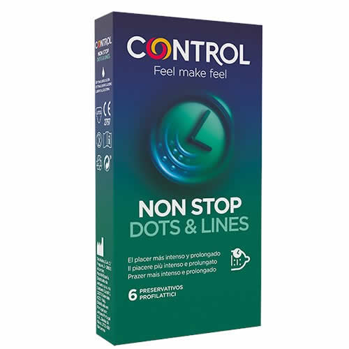 CONTROL NON STOP DOTS&LINES 6 PEZZI