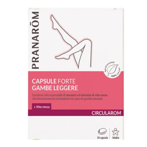 PRANAROM CIRCULAROM BIO GAMBE LEGGERE 30 CAPSULE