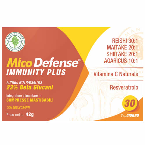 MICODEFENSE DIFESE IMMUNITARIE 30 COMPRESSE MASTICABILI
