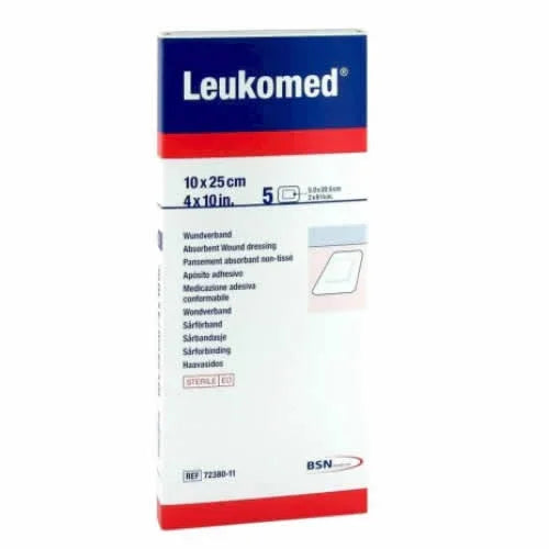 LEUKOMED MEDICAZIONE POST-OPERATORIA IN TESSUTO NON TESSUTO 10 X 25 CM - Farmaspeed
