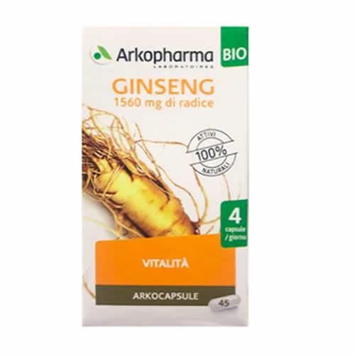 ARKOCPS GINSENG 45 CAPSULE BIO - Farmaspeed