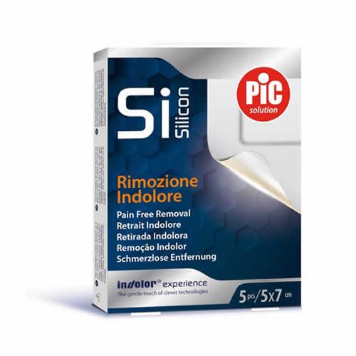 CEROTTO PIC POSTOP SILICONE 5X7 5 PEZZI - Farmaspeed