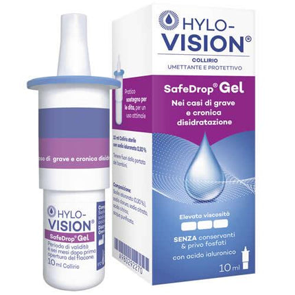HYLOVISION SAFE DROP GEL 0,3% COLLIRIO UMETTANTE E PROTETTIVO 10 ML - Farmaspeed