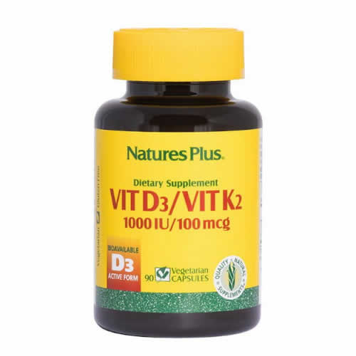 VIT D3/VIT K2 1000 IU 90 CAPSULES