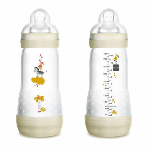 MAM BIBERON EASY START 320 ML 4+ TETTARELLA 3 NEUTRO - Farmaspeed