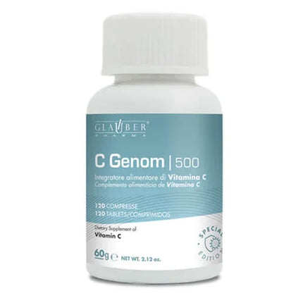 C-GENOM 500 GLAUBER 120 COMPRESSE - Farmaspeed