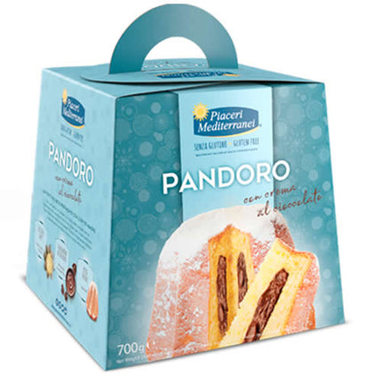 PIACERI MEDITERRANEI PANDORO CREMA AL CIOCCOLATO 700 G